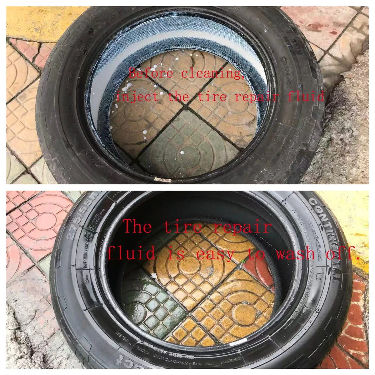 400 ml Vakuum Reifen Innenrohr Reparatur Kleber Universal Reifen Dichtstoff Reparatur Auto Motorräder Gummi Reifen Reparatur Flüssigkeit Zubehör – Detail 10