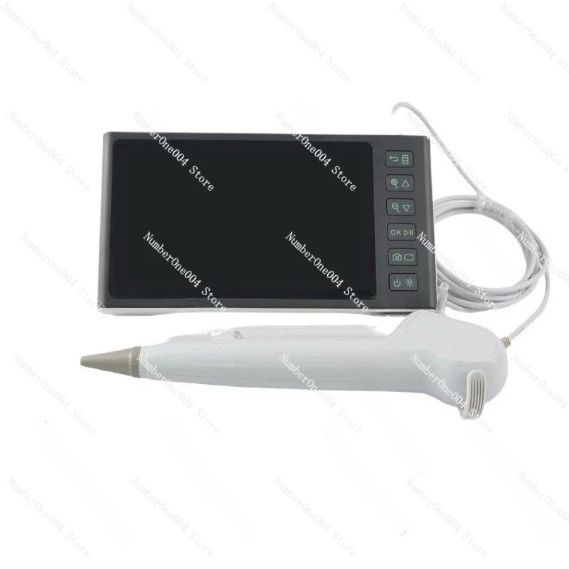 Portable Low-cost Otolaryngology Flexible Endoscopic Instrument Digital Video Bronchoscope with High Definition Medical Screen