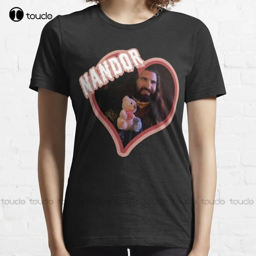 I Heart Nandor Relentlessly What We Do In The Shadows Vampire Vampires Wwdits T-Shirt Mens Tee Shirts Custom Aldult Teen Unisex