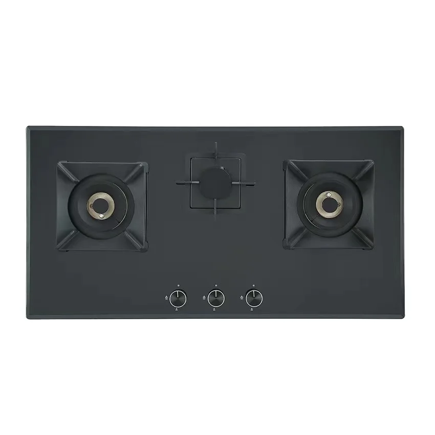 Automatic Piezo Ignition 3-Burner Stainless Steel Gas Stove Factory-Price Class Energy for  RV Use China Origin