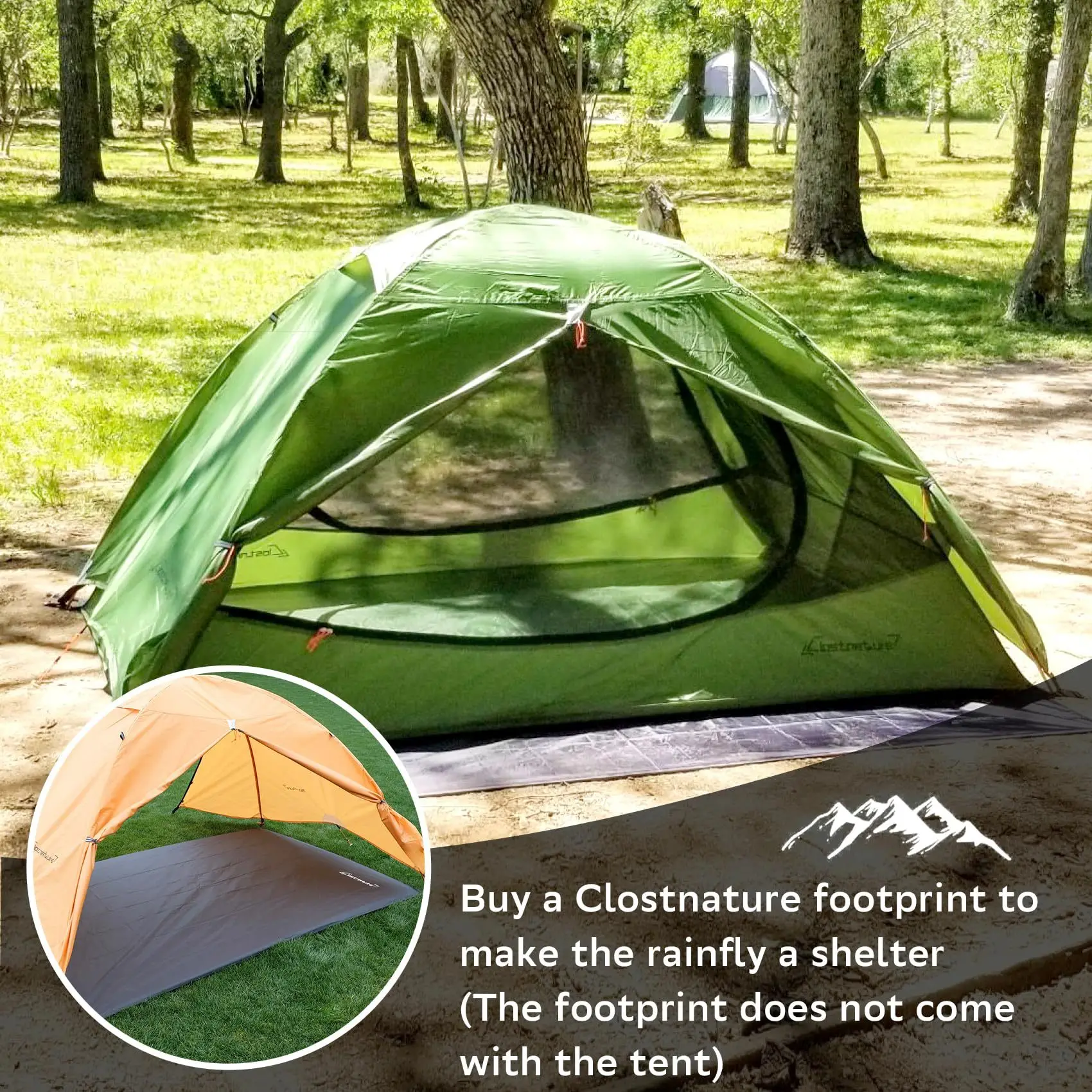 Backpacking Tent 1Or 2 Person Double Layer Camping Tents 4 Seasons Waterproof Breathable Lightweight Portable Travel Tent