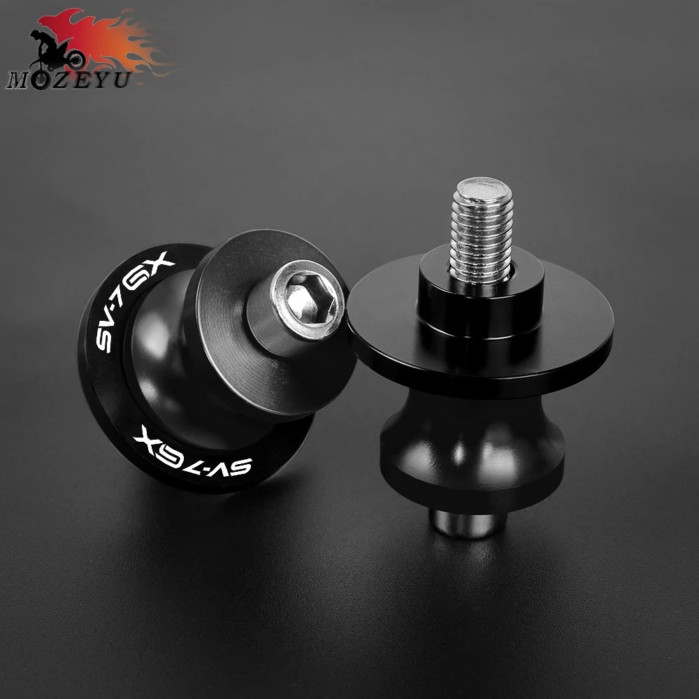 SV7GX Motorcycle Accessories Swingarm Spools Rear Stand Screws Swing Arm Sliders For Suzuki SV 7GX 2026 2027 2028 SV-7GX Parts