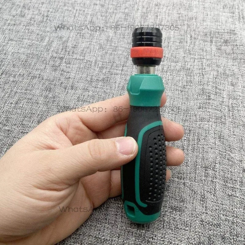 6.35 Inner Hexagon Batch Head Handle Double Head Screw Multi-purpose Screwdriver Wrench Multi-function Accessories