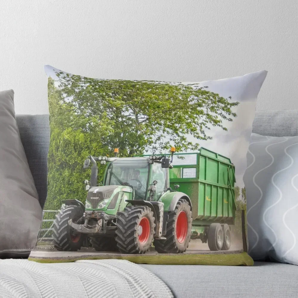 

Fendt Carting Silage Throw Pillow Decorative Sofa Cushion Decorative pillowcase Luxury Pillow Case Sofa Pillow Cover