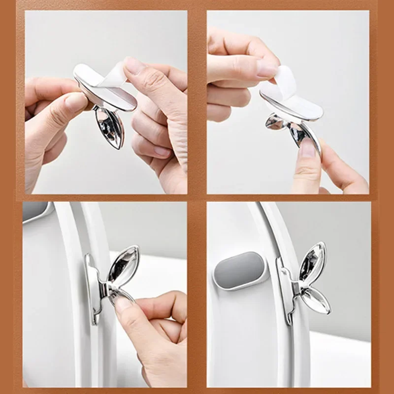 Toilet Seat Handle Holder Sanitary Not Dirty Hand Toilet Lid Lifter Closestool Holder Toilet Lifter Bathroom Accessories