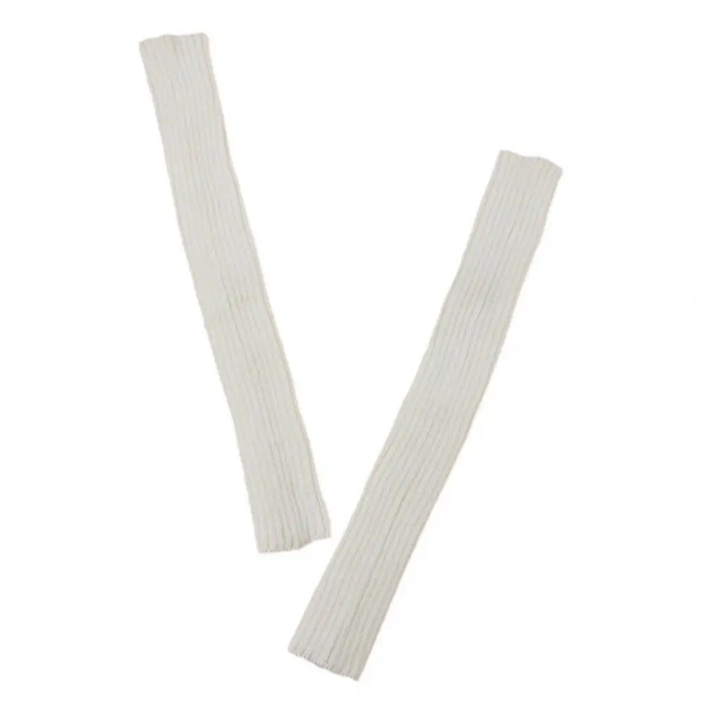 محبوك مدفئات للذراع محبوك نصف إصبع مدفئات للذراع لخريف شتاء الدراجات فوق طول الكوع قفازات عدم الانزلاق مرونة عالية #6