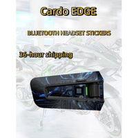 Used for Cardo EDGE motorcycle earphone colorful decoration stickers protection stickers multiple choices