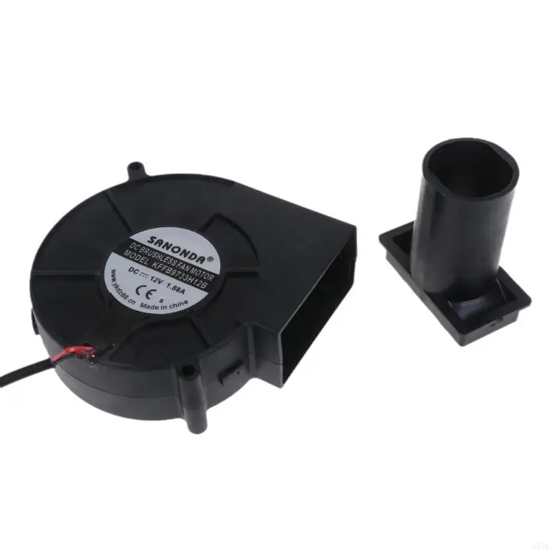 517A 12V BBQ مروحة السرعة القابلة للتعديل مع المروحة مروحة الحريق المشوهة ل/110-240V P