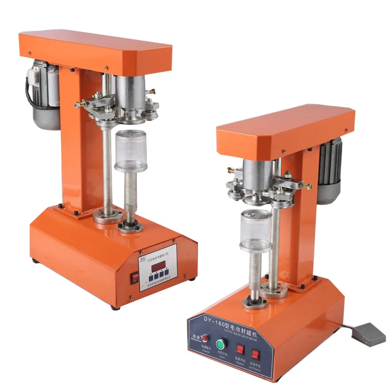 آلة ختم علب شبه أوتوماتيكية متعددة الأغراض من الفولاذ المقاوم للصدأ التجارية كابر مستقر فعال