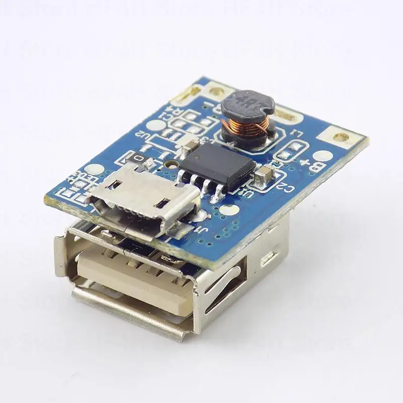 5V 1A Boost Step Up Power Module Li-Po Li-ion Lithium Battery Charging Protection Board LED Display USB DIY Charger 134N3P B4