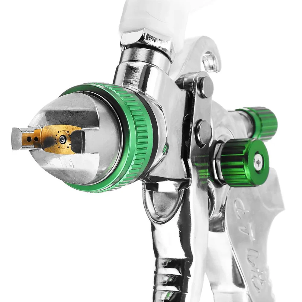 G2008 professionale HVLP 600ML 1.4/1.7/2.0mm ugello gravità pneumatica vernice ad aria pistola Spay per Auto strumento di riparazione Auto Kit di verniciatura