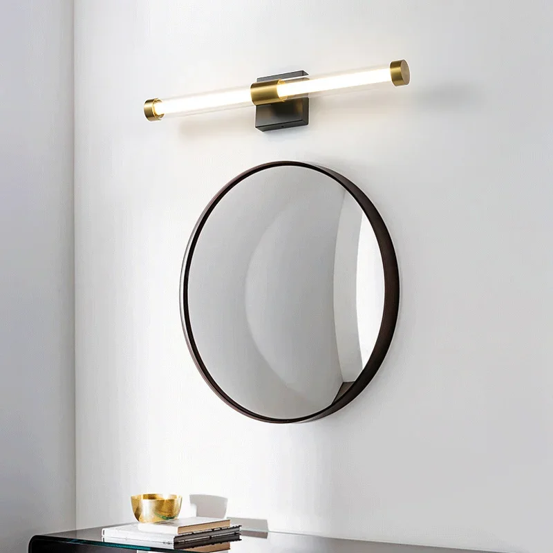 مصباح MZM الحديثة LED مرآة مرآة داخلية الجدار ضوء ماكياج مصباح ليد لمرحاض السرير المرحاض مغسلة مرآة الضوء الأمامي