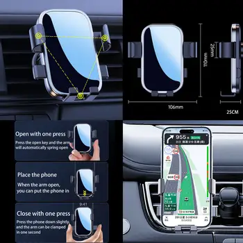 適用於福特 Puma ST 2019~2022 鈦金版 ST-Line X (8 吋) 的車用手機支架 GPS 導航支架 汽車配件 10 最佳銷售 福特鈦金版 - №7