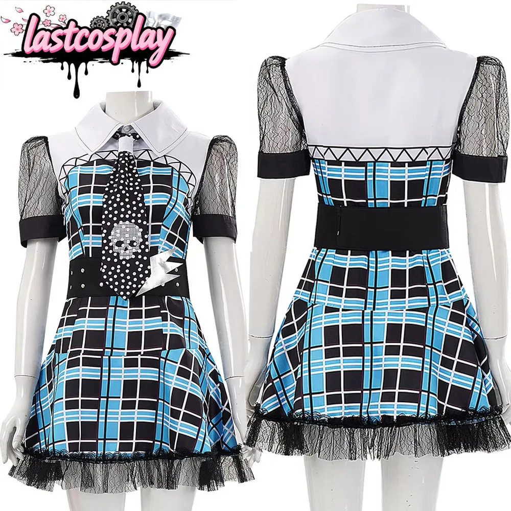 Disfraz de Frankie Stein para Cosplay, Disfraz de Monstruos de Película, Disfraz para Mujeres Adultas, Vestido para Halloween, Carnaval, Disfraz para Fiesta