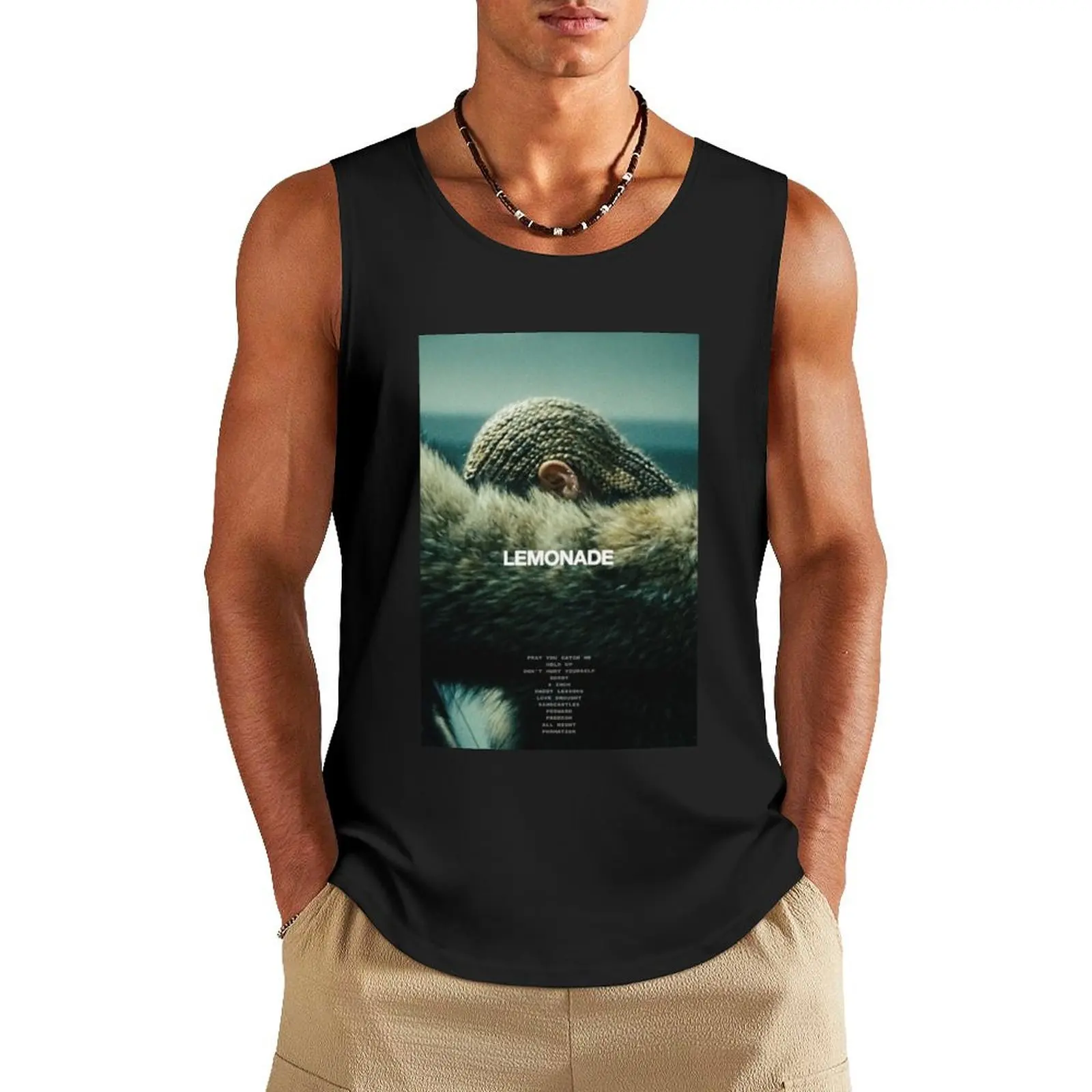

Beyonce Lemonade Album Artwork Tank Top summer clothes man 2025 fashion 2025 man T-shirts men sports t-shirts for men