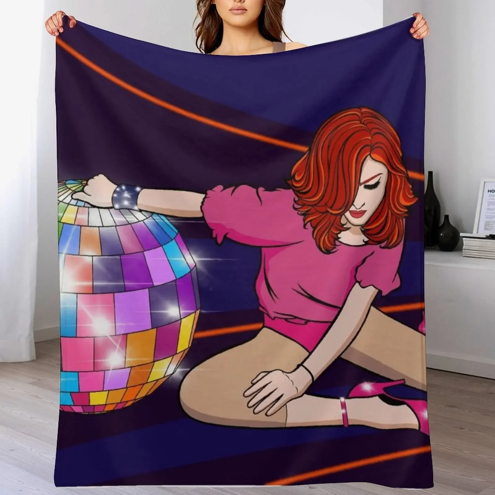 Madonna, Madonna Art, Madonna Confessions, Madonna Dance Floor, Pop Art, Throw Blanket christmas gifts Luxury St Blankets