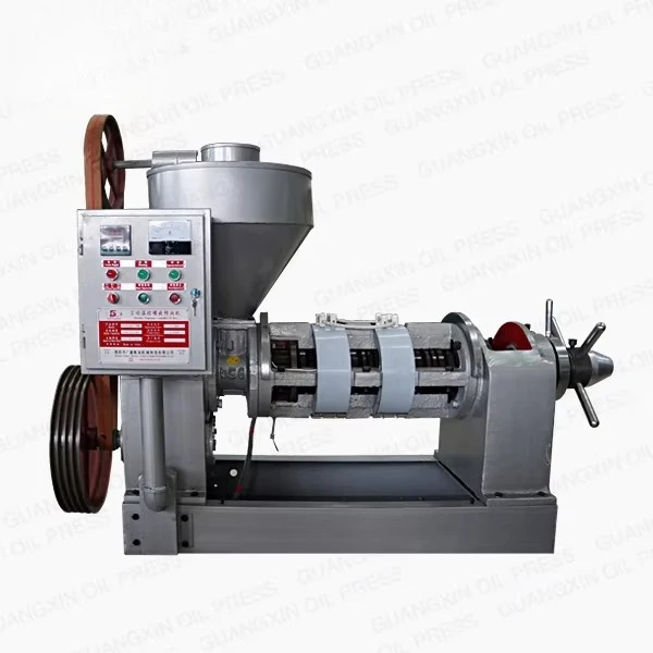 Four-Stage Pressing 11KW Automatic YZYX10J-2WK Groundnut Peanut Oil Press Machine With Heater
