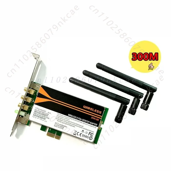 For DLink DWA-556 300M desktop PCI-E built-in wireless network interface card WIFI receiver win10