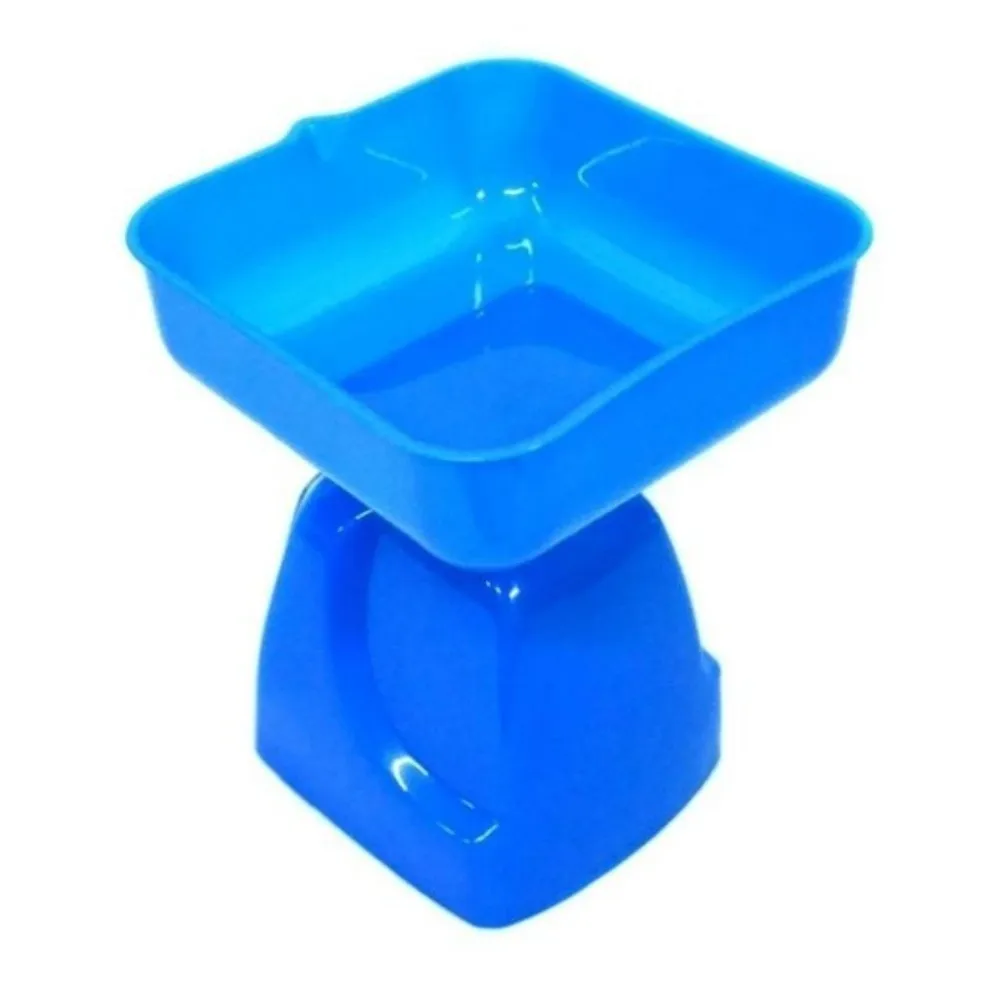 New 1KG 2KG 3KG 5KG Mini Kitchen Scale with Pan Plastic Food Weighing Scale Educational Learning Aids School Supplies