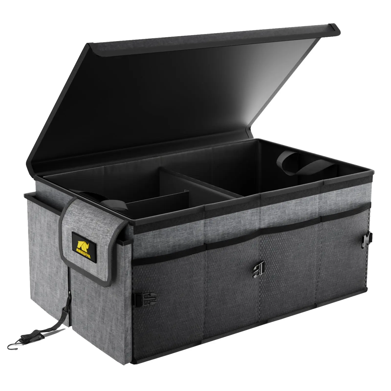 8 PCS/Carton RTS-QSP189 Car Organizer Foldable and Skin-Friendly Polyester with Adjustable Straps and Non-Slip Bottom