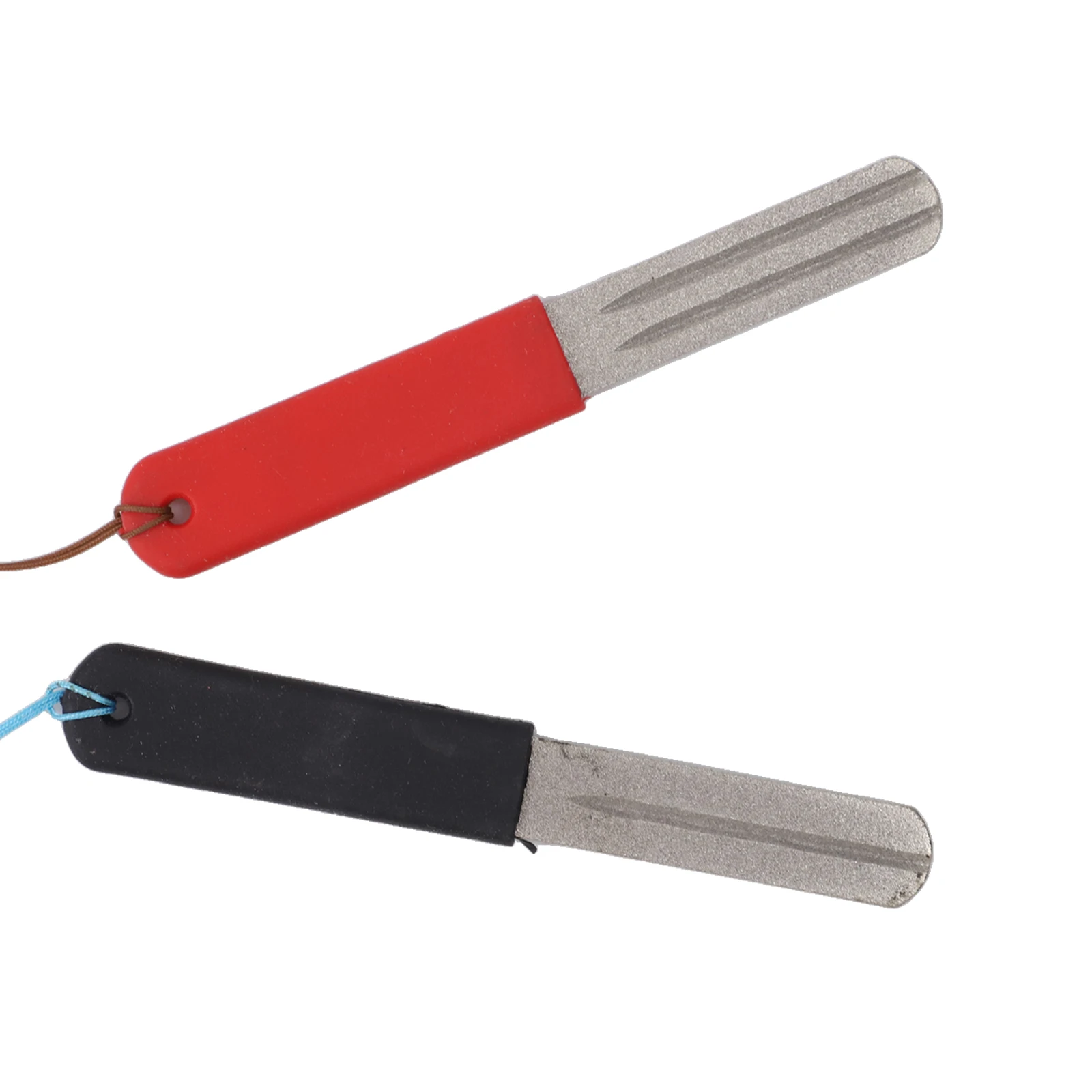 Fishing Trips Fish Hook Sharpening Tool Convenient Keychain Fine Workmanship Lightweight Design Multi-functional Sharpener