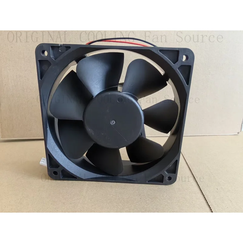 H  1PC FOR RUILIAN SCIENCE RDH1238B2 24V 0.60A 12CM 12038 2-wire Inverter Cooling Fan
