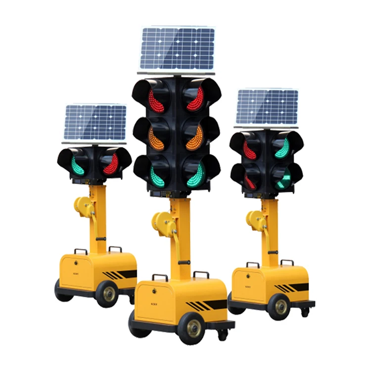 

Good Price Battery Operated Portable Traffic Light Wireless Control Portable Traffic Lights