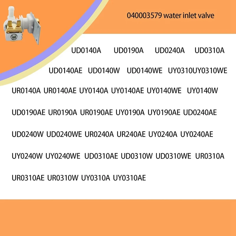 040003579 33129042   Впускной клапан для льдогенератора в сборе, 115/120 В, 60 Гц, 5 Вт для запасных частей для льдогенератора Manitowoc