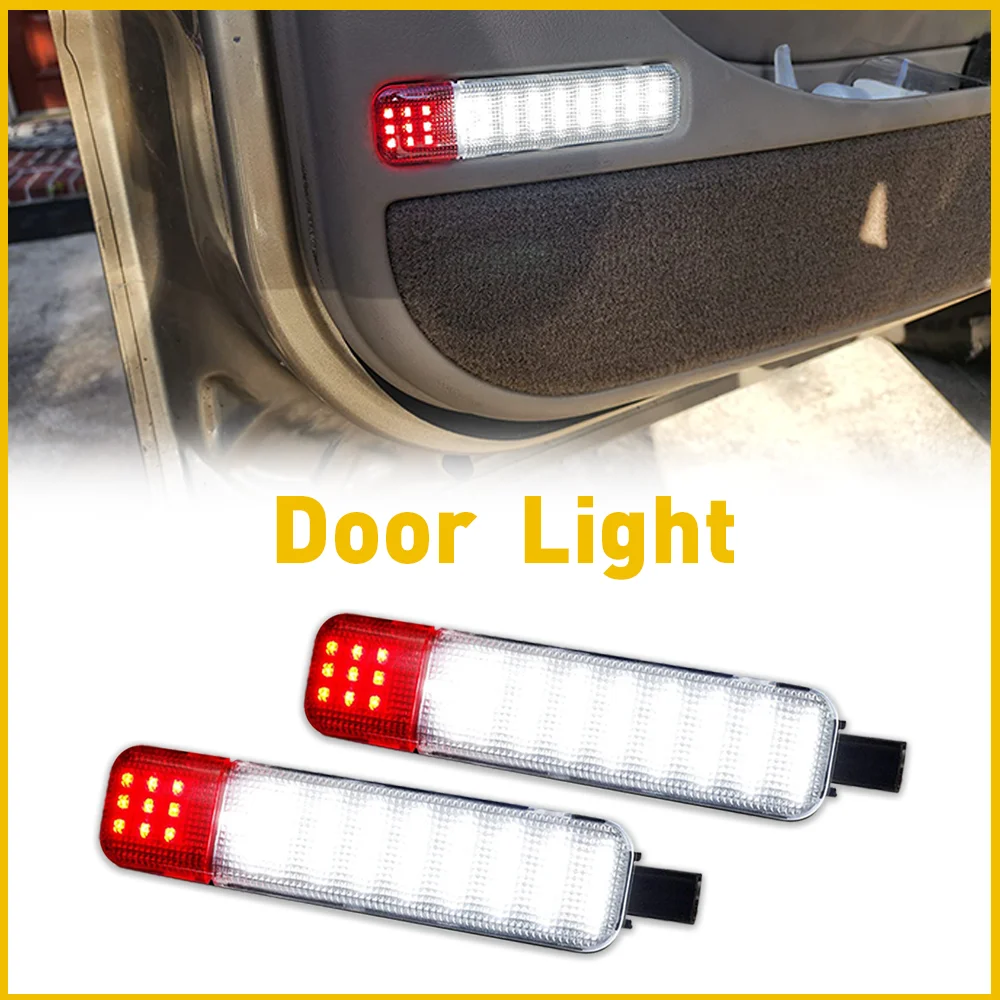 2X LED Side Car Door Light Bulb Lamp For Chevrolet Silverado Avalanche Suburban Tahoe GMC Sierra Yukon Cadillac Escalade Hummer