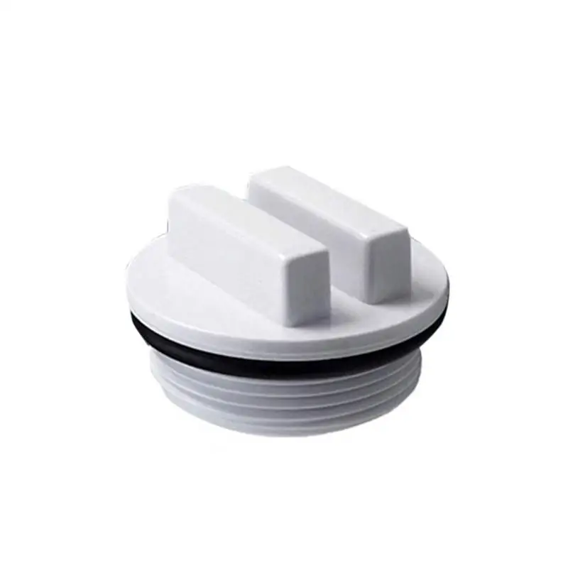 Threaded Pool Return Line Plug 1.5inch Filter Drain Cap Plug With O-ring Pool Skimmer Plug Winterizing Tool During Winter Season