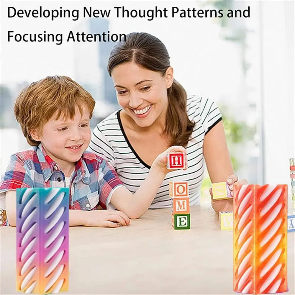 Jouet 3D imprimé Fidget, effet d'illusion, Mini jouet Vortex, fil de taille Mini, jouet d'illusion, jouet de décompression