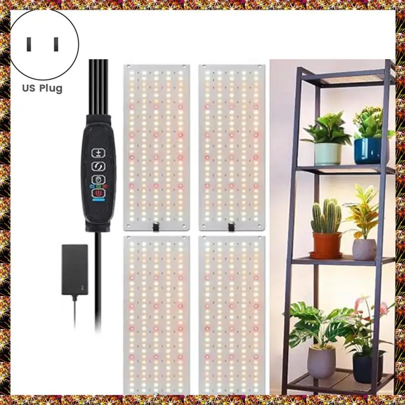 BTCL LED Grow Light Spectrum เต็มเติบโตแสงในร่ม LED เติมแสง US Plug