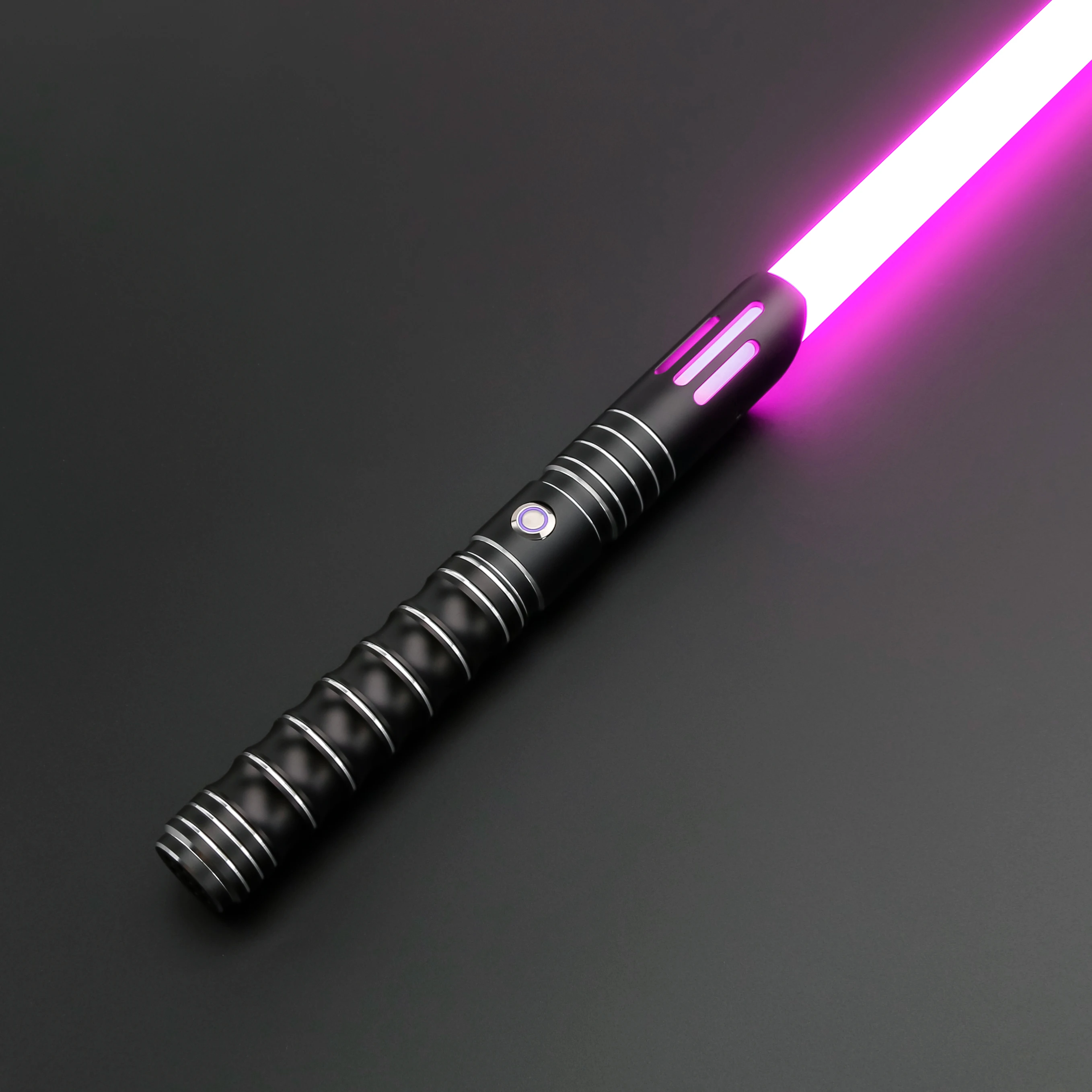 TXQSABER E09A Lightsaber RGB 12colors Light Sword Smooth Swing FOC Metal Hilt Heavy Dueling Sword Jedi Cosplay Toys