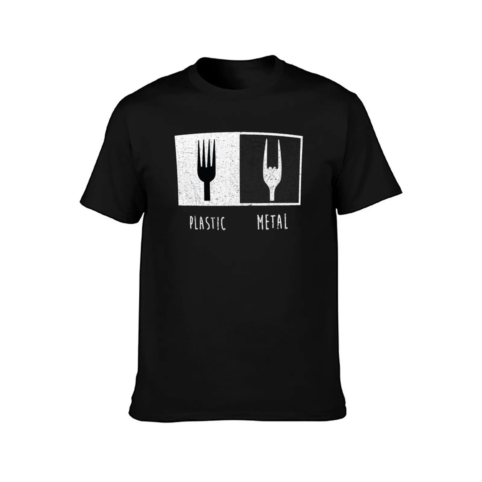 Plastic and Metal Fork Essential T-Shirt Festive Simple T-Shirt