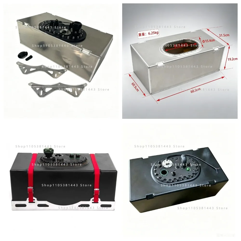 30L External Auxiliary Fuel Tank with Anti-Explosion Sponge for Modified Off-Road Drift Vehicles