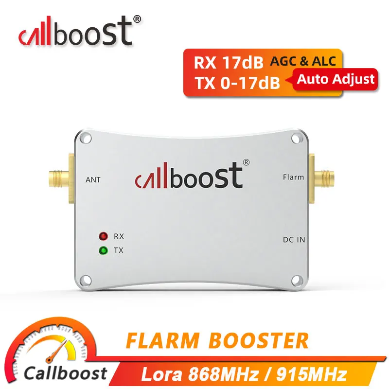 Callboost Flarm Booster 868 Mhz Lora amplifier 915 MHz Helium Hotspot Booster Helium Miners Lora 868MHz Booster AGC ALC 915MHz