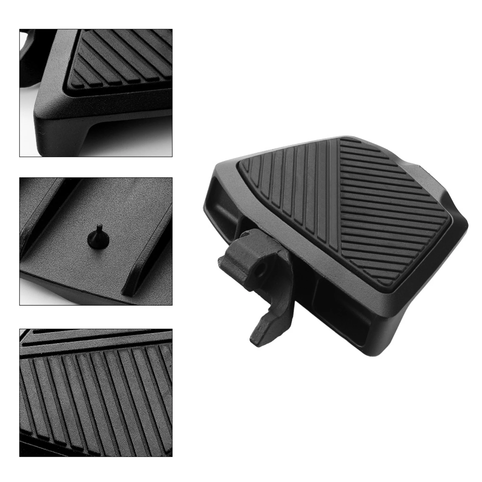 Brake Footboards Textured Extended Footboards Footboard Set Widened Motorcycle Accessory Molded Frame