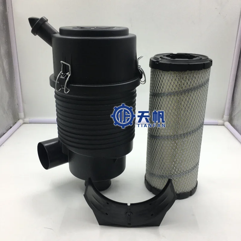 air filter assembly Hitachi ZAX70 60 excavator air filter housing back cover outer