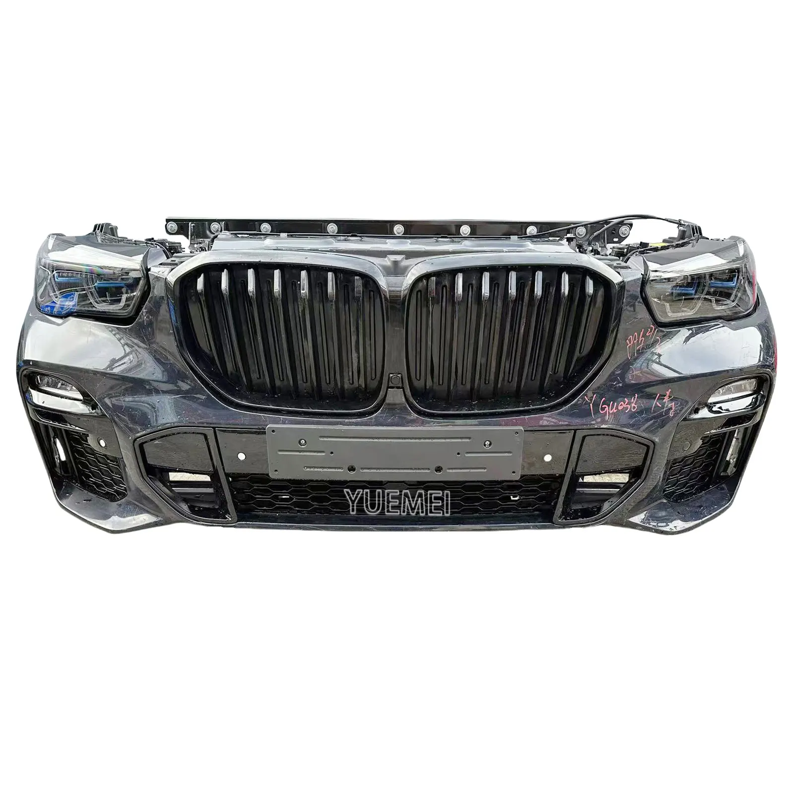 

High quality complete front bumper assembly for BMW X5 G05 including headlight radiator