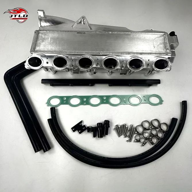 JTLD CNC Aluminum Turbo Upgrade Intake Manifold For BMW B58 Gen2 For Supra A90 Z4 40i G42 M240i G20 M340i M440i 2021 Pipes