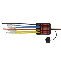 Controlador de velocidad ESC impermeable para coche RC 1/8, doble cepillado 2-4S Lipo para Hobbywing Quicrun WP 880