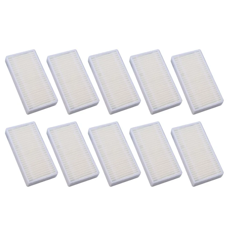 10Pcs Robot Vacuum Cleaner Filter HEPA Filter for Conga Serie 950 Robot Vacuum Cleaner Accessories