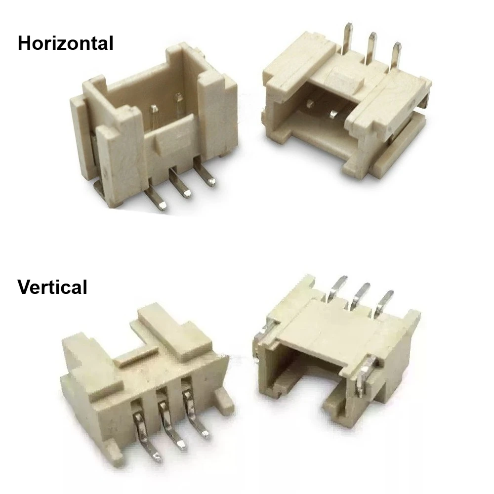 50pcs HY2.0 horizontal and vertical stickers with a spacing of 2.0mm patch sockets 2.0 with locks SMT patches 2P3P4P5P6P-12P