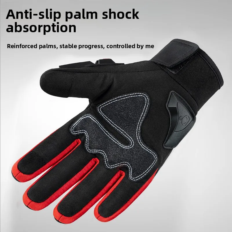 

Men's Winter Warm Cold Protection Non-slip Gloves - Motorcycle Off-road Riding Gloves