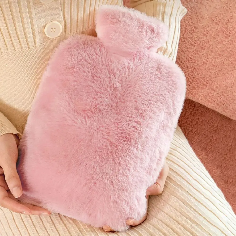 

Warming Products 2000ml Warm Water Bag Removable Leak-proof Hot Water Bottles Safe Comfortable Hand Warmers Hand and Feet