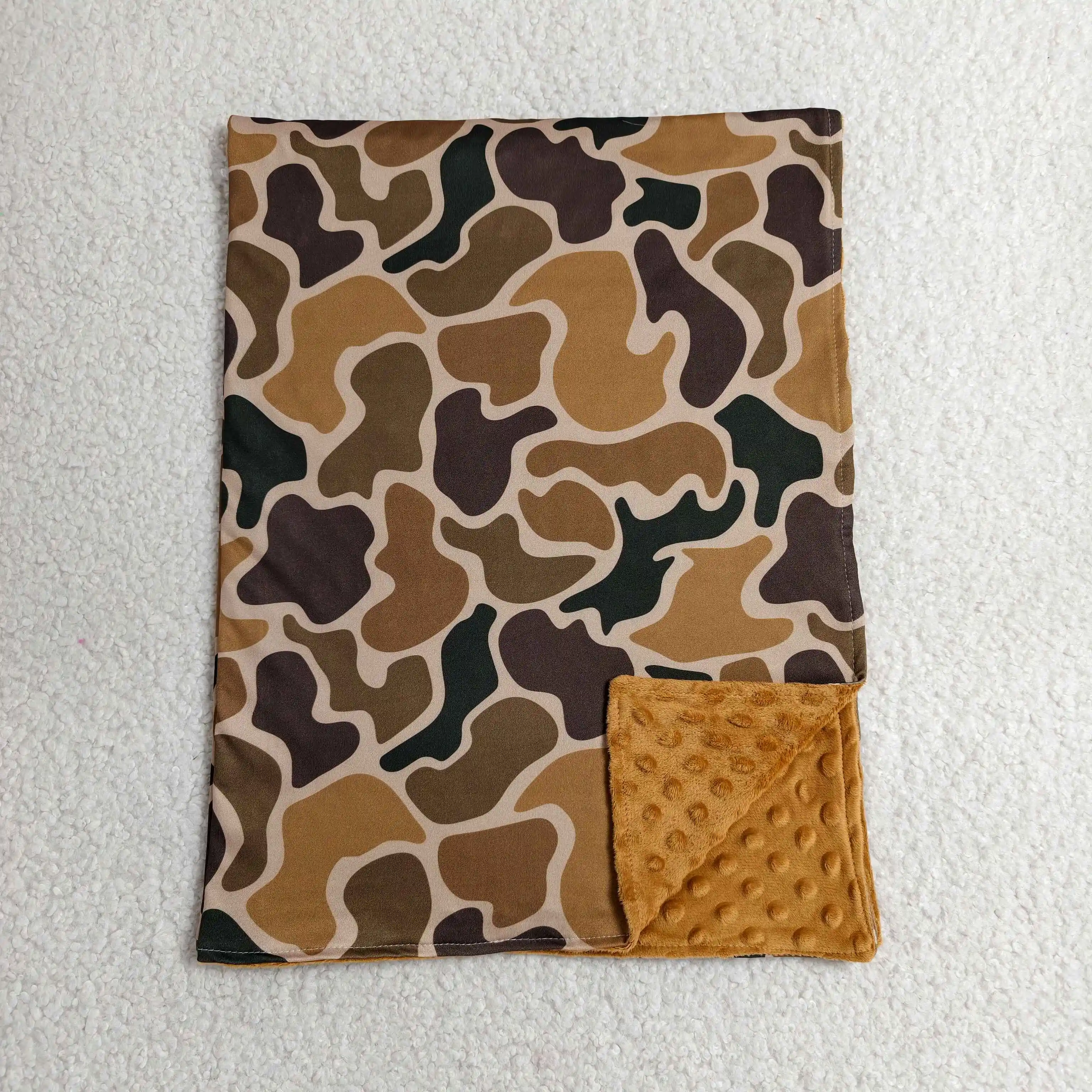 Wholesale Toddler Boys Flannel Blanket Baby Boy Children Thin Quilt Kids Brown Bedding Fleece
