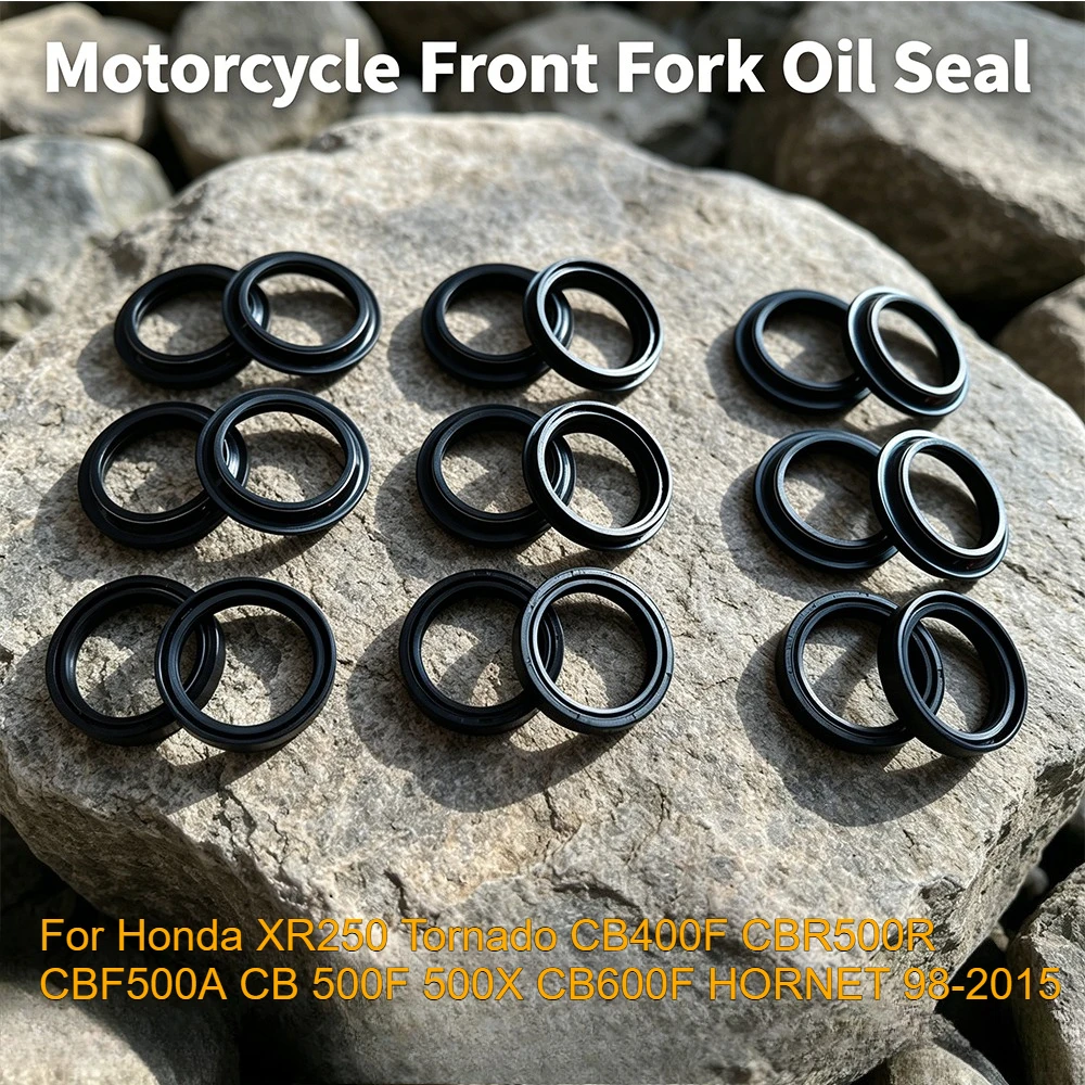 

41x54x11 Front Fork Oil Seal 41 54 Dust Cover For Honda XR250 Tornado CB400F CBR500R CBF500A CB 500F 500X CB600F HORNET 98-2015