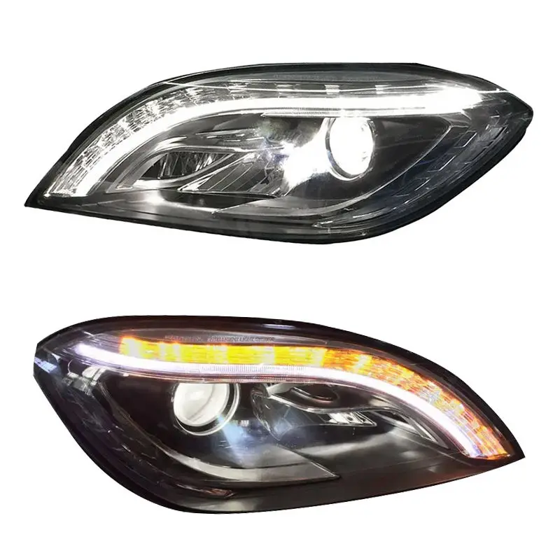 For Mercedes-Benz W166 ML300 ML350 ML400 2012 2013 2014 2015 Car Headlights Head Lamps A1668205459 A1668205559 Car Accessories