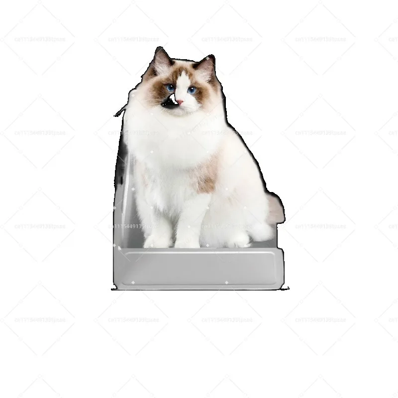 Automatic Smart Cat Litter Box Large Semi-Closed Drawer Design Anti-Splash & Odor Control No Scooping