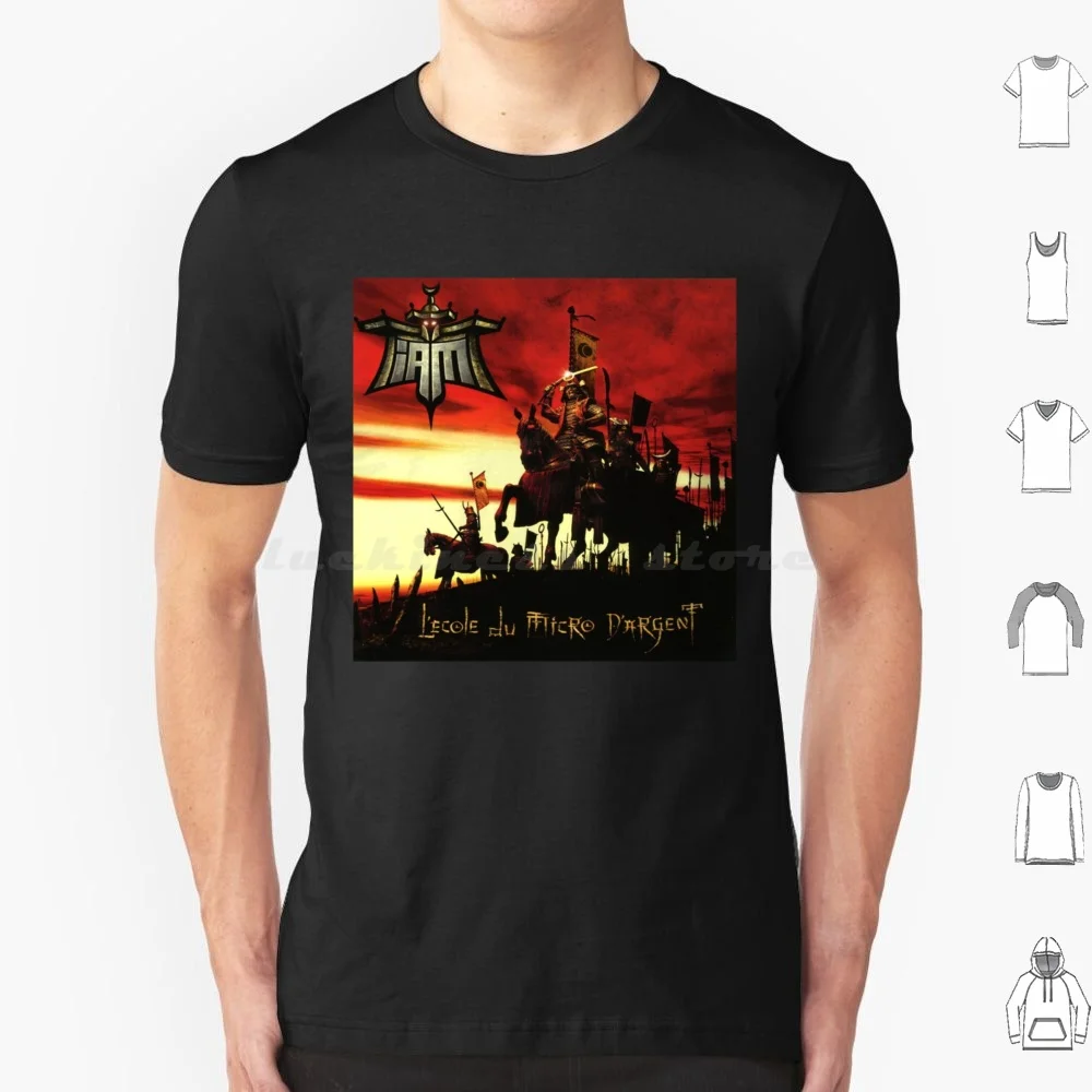 Iam-L'école Du Micro D'argent Album 1997 T Shirt Cotton Men Women DIY Print Iam French Hip Hop Band I Am Band